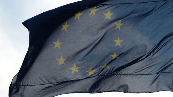 Флаги Евросоюза в Берлине - Sputnik Արմենիա