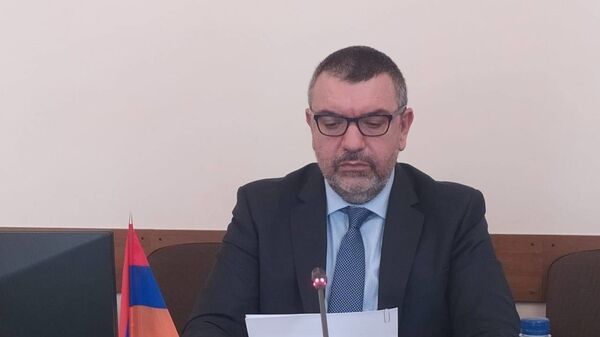 Постоянный и Полномочный представитель Республики Армения при ОДКБ Виктор Биягов - Sputnik Արմենիա