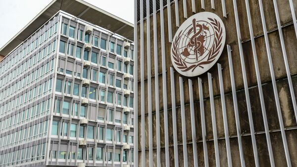 Здание штаб-квартиры Всемирной организации здравоохранения в Женеве - Sputnik Армения