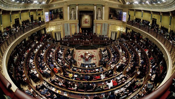 Законодатели собираются на открытие сессии нового парламента Испании (21 мая 2019). Мадрид - Sputnik Армения