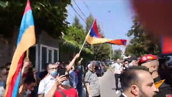 Стычка между армянами и азербайджанцами в Кишиневе - Sputnik Армения