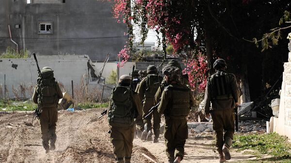 Իսրայելական բանակի զինծառայողները Գազայի հատվածում - Sputnik Արմենիա