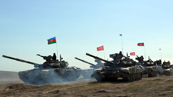 Турецко-азербайджанские совместные тактические учения (май 2017). - Sputnik Армения