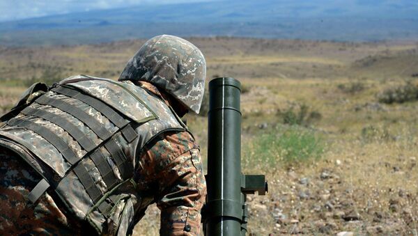 Снаряды для миномета армянского производства на испытаниях - Sputnik Армения