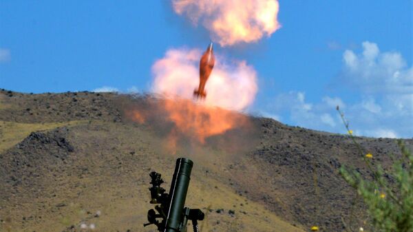 Снаряды для миномета армянского производства на испытаниях - Sputnik Армения
