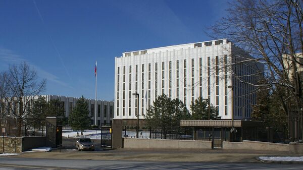 Здание Посольства России в США - Sputnik Армения