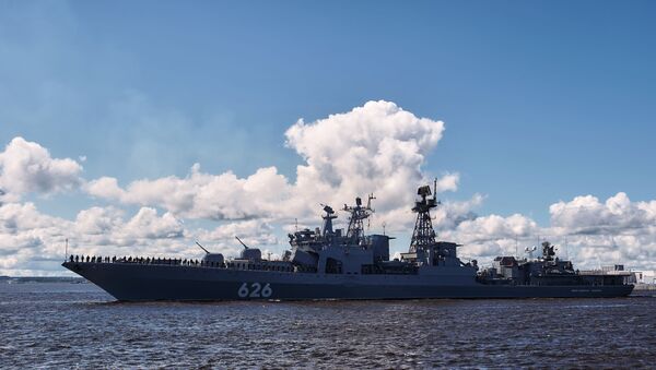 Репетиция парада в честь Дня Военно-морского флота - Sputnik Армения