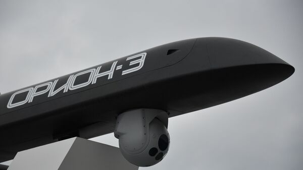 Беспилотный летательный аппарат (БПЛА) Орион-Э на выставке «Армия России – завтра»  - Sputnik Արմենիա