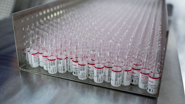 Производство вакцины от COVID-19 на фармацевтическом заводе Биннофарм - Sputnik Армения