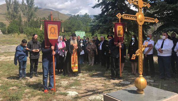 Мероприятие, посвященное памяти 216-летия Памбакской битвы (22 августа 2020). Нор Хачакап, Лори - Sputnik Արմենիա