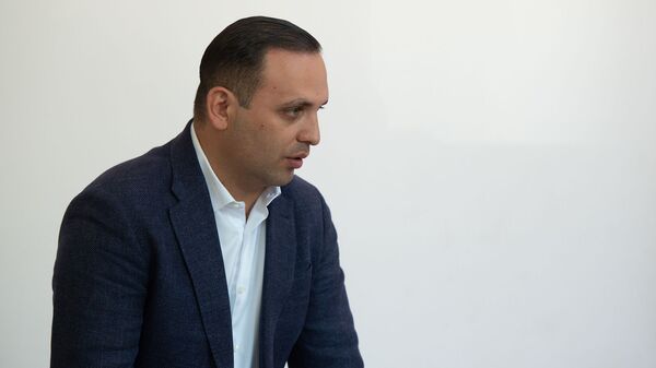 Адвокат Ерем Саркисян на судебном заседании по делу Гагика Хачатряна (26 августа 2020). Еревaн - Sputnik Արմենիա