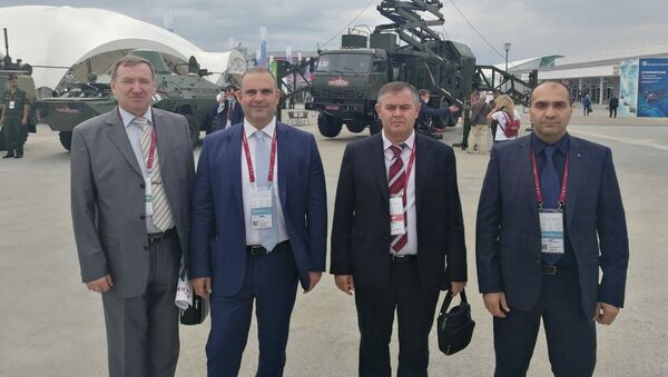 Делегация Военно-промышленного комитета Министерства высоких технологий РА во главе с председателем комитета Артаком Давтяном приняла участие в международной военно-технической конференции «Армия-2020» (28 августа 2020). Москва - Sputnik Армения