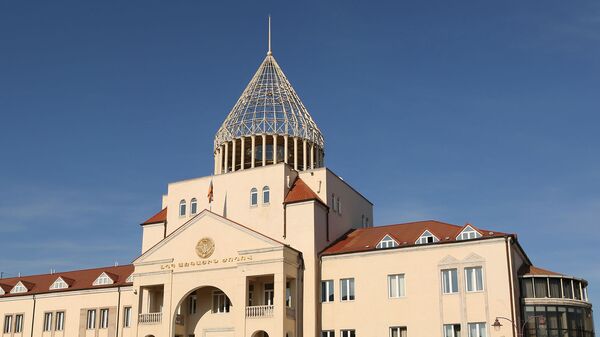 Здание Национального собрания Карабаха - Sputnik Արմենիա