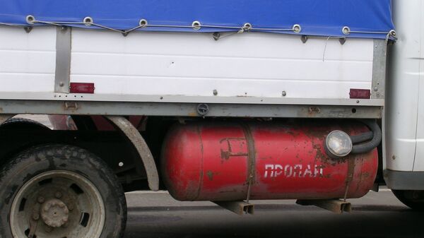 Типовой модифицированный ГАЗ 3302 на пропановом топливе - Sputnik Արմենիա