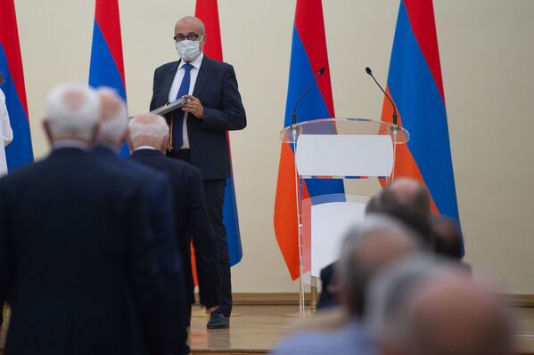 Церемония награждения победителей конкурса Bogossian Prize (22 сентября 2020). Еревaн - Sputnik Армения