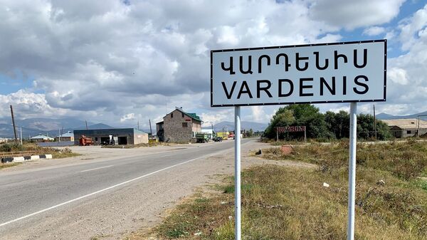 Дорога в Варденис (28 сентября 2020). Гегаркуник - Sputnik Армения