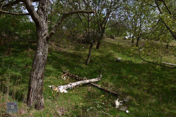 Опубликованы фото сбитого в Спитакашене азербайджанского беспилотника Опубликованы фото сбитого в Спитакашене азербайджанского беспилотника - Sputnik Армения