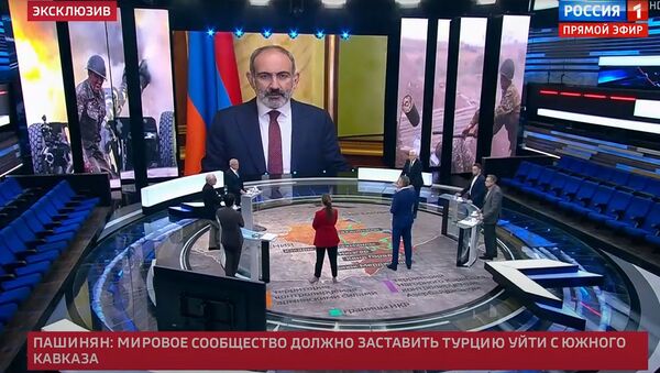 Кадр из телепрограммы 60 минут от 29.09.2020 - Sputnik Արմենիա