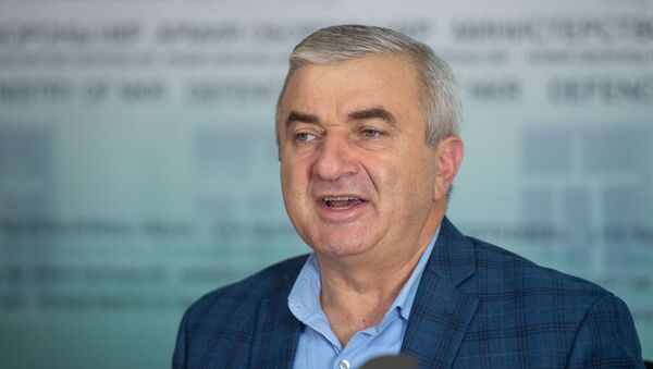 Брифинг бывшего Председателя НС Карабаха Ашота Гуляна (3 октября 2020). Степанакерт - Sputnik Արմենիա
