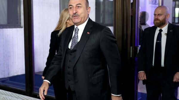 Министр иностранных дел Турции Мевлют Чавушоглу  - Sputnik Արմենիա