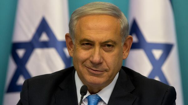 Премьер-министр Израиля Биньямин Нетаньяху во время пресс-конференции (27 августа 2014). Иерусалим - Sputnik Արմենիա