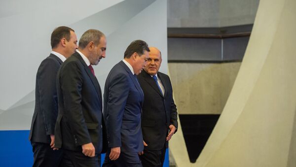 Заседание Межправительственого совета ЕАЭС (9 октября 2020). Еревaн - Sputnik Արմենիա