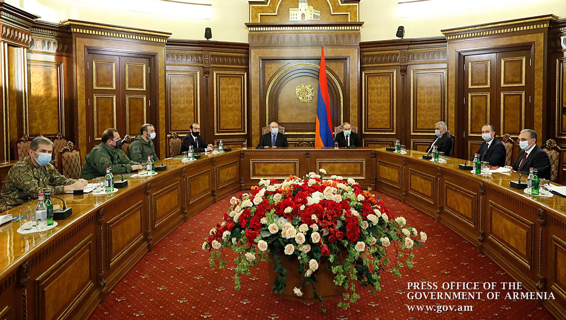Внеочередное заседание Совета Безопасности Армении (14 октября 2020). Еревaн - Sputnik Армения, 1920, 30.03.2021