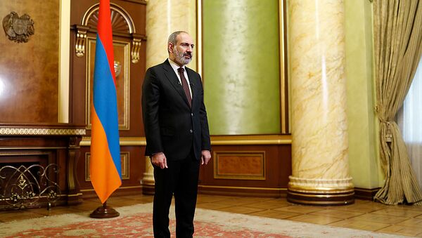 Премьер-министр Армении Никол Пашинян обращается к армянскому народу (14 октября 2020). Еревaн - Sputnik Армения