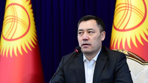 Премьер-министр Кыргызстана Садыр Жапаров - Sputnik Армения