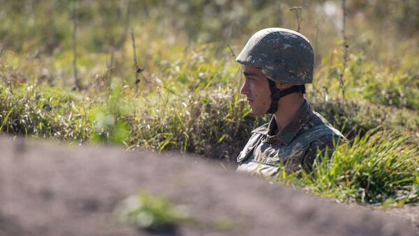 Военнослужащий армии Карабаха - Sputnik Армения