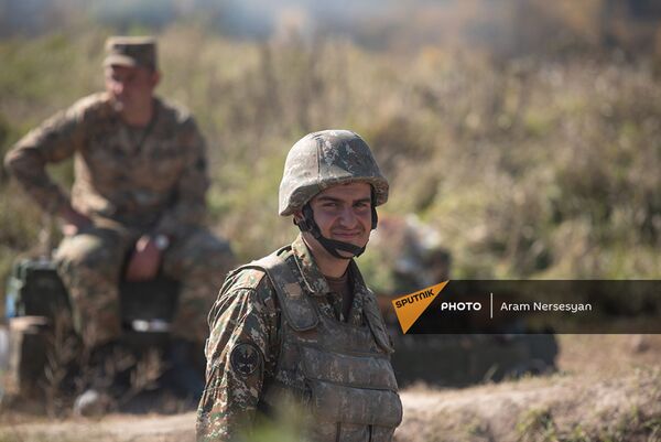 Военнослужащий армии Карабаха - Sputnik Армения
