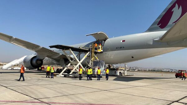 Гуманитарная помощь армянской общины США прибыла в Армению (19 октября 2020). Еревaн - Sputnik Армения