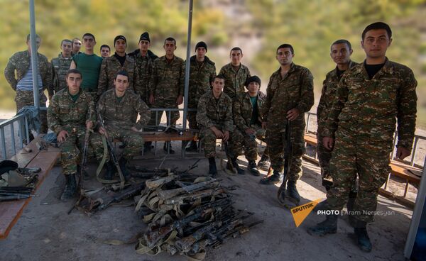 Военнослужащие Армии Обороны НКР - Sputnik Армения