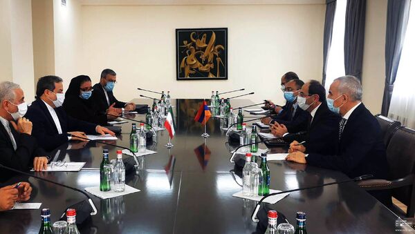 Политические консультации между МИД Армении и Ирана (30 октября 2020). Еревaн - Sputnik Армения
