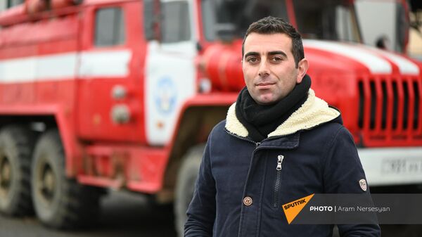 Пресс-секретарь Госслужбы по ЧС Унан Тадевосян - Sputnik Армения