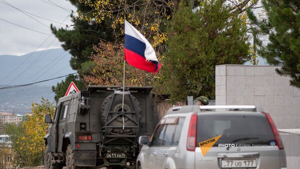 Российские миротворцы в Карабахе (14 ноября 2020). - Sputnik Армения