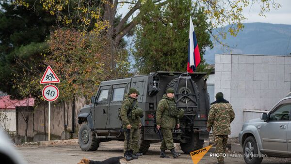 Российские миротворцы в Карабахе (14 ноября 2020). - Sputnik Армения