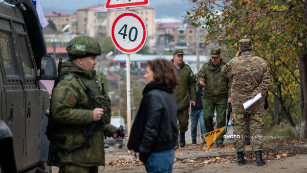 Российские миротворцы в Карабахе (14 ноября 2020). - Sputnik Արմենիա