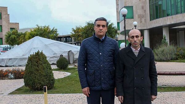 Защитники прав человека Армении и Карабаха Арман Татоян и Артак Бегларян - Sputnik Արմենիա