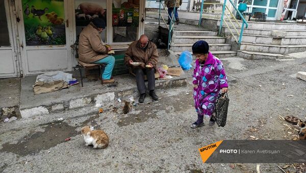Жизнь в Степанакерте после окончания боевых действий (16 ноября 2020). Карабах - Sputnik Արմենիա