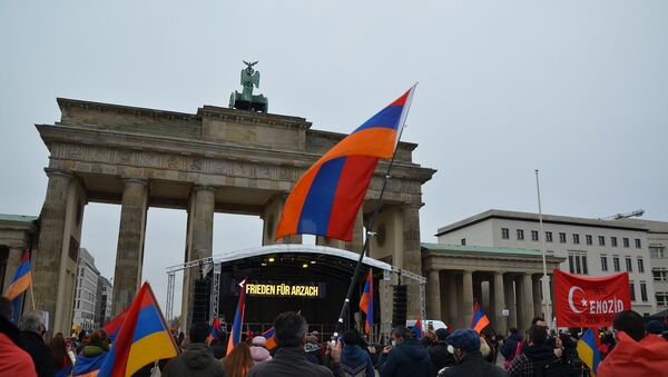 Акции протеста среди диаспоры в разных странах продолжаются - Sputnik Արմենիա