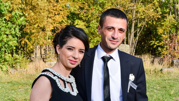 Арут Чобанян с супругой Армине Егиазарян - Sputnik Արմենիա