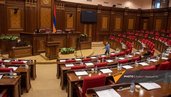 Внеочередное заседание Парламента Армении (26 ноября 2020). Еревaн - Sputnik Արմենիա