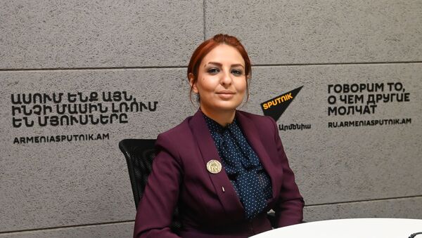 Ани Самсонян в гостях у радио Sputnik  - Sputnik Армения