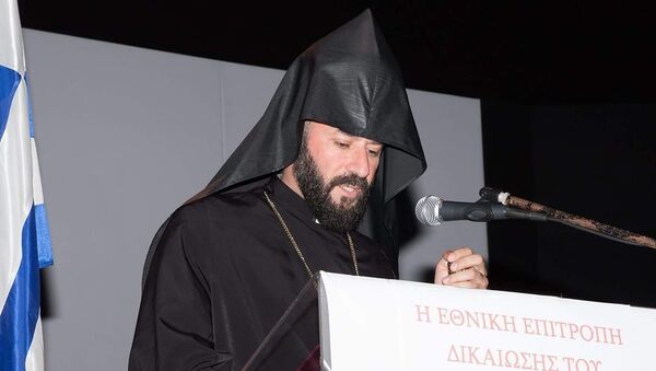 Архиепископ Хорен Аракелян, наместник Греческой епархии (Греко-Армянской епархии) - Sputnik Արմենիա