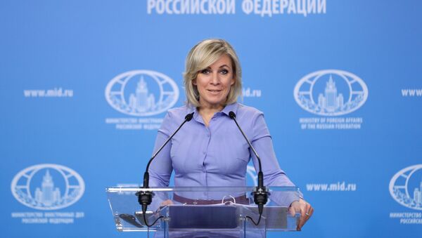  Официальный представитель Министерства иностранных дел России Мария Захарова - Sputnik Արմենիա