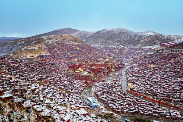 Снимок Seda Sacred Land китайского фотографа Wang Wenwei, вошедший в шортлист категории Place конкурса Earth Photo 2020 Снимок Seda Sacred Land китайского фотографа Wang Wenwei, вошедший в шортлист категории Place конкурса Earth Photo 2020 - Sputnik Армения