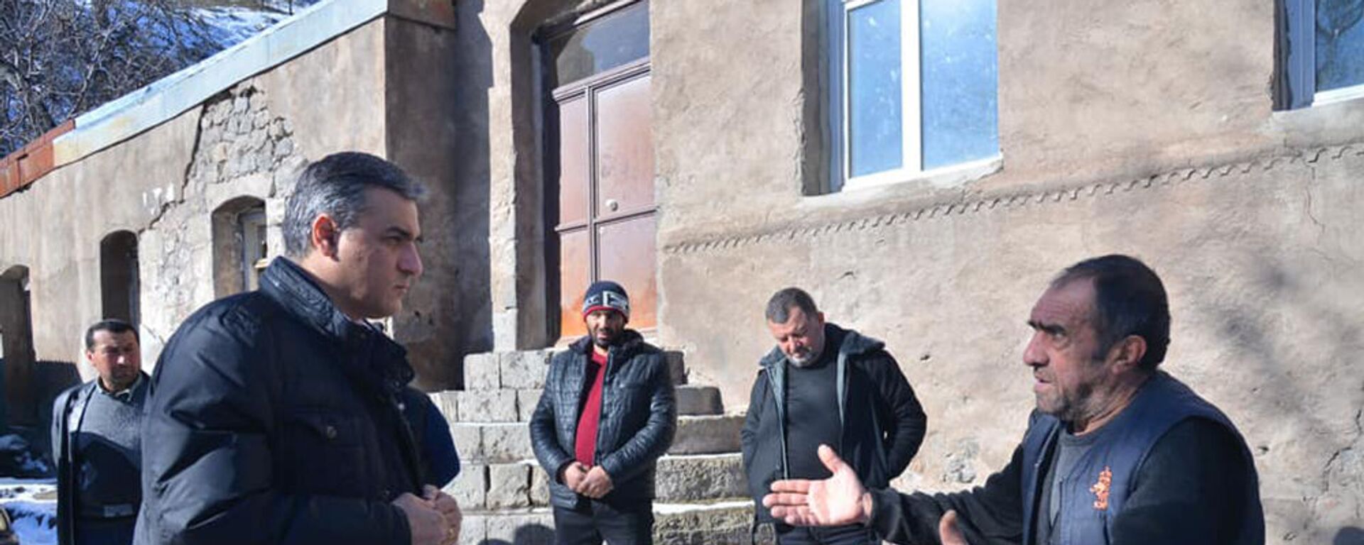 Рабочая группа во главе с омбудсменом Арманом Татояном посетила села Сюника (12 декабря 2020). Хозавар - Sputnik Армения, 1920, 29.11.2021