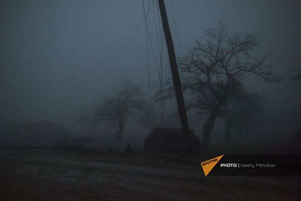 Արցախի Մարտունու շրջանի Թաղավարդ գյուղի փողոցներից մեկում - Sputnik Արմենիա