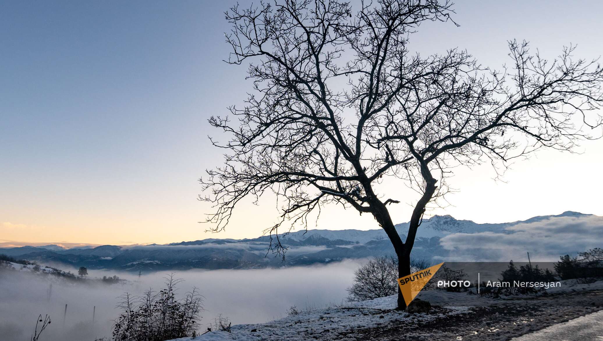 Армения в феврале